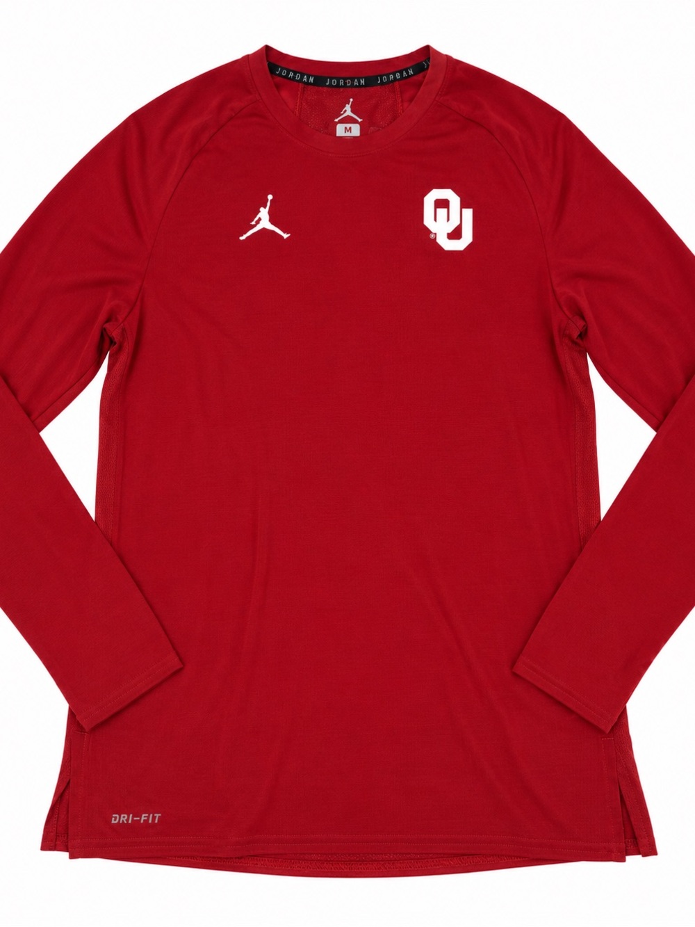 Jordan Women's Crimson OU Dri-FIT Crewneck Sweater